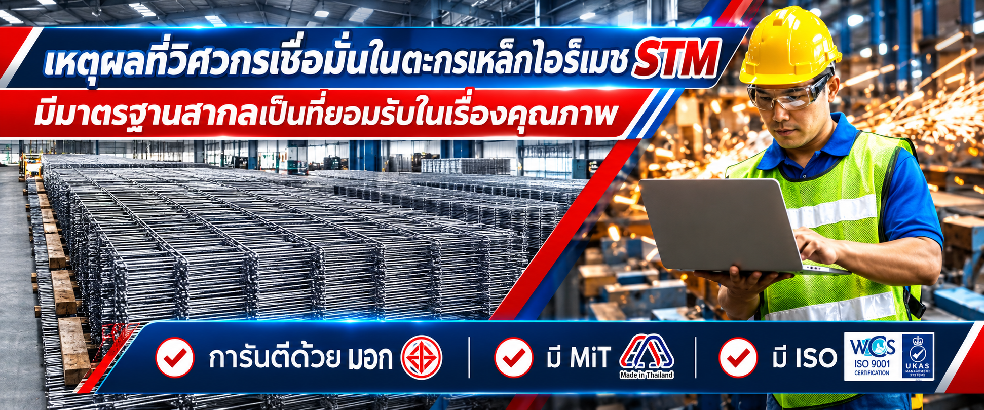 เหตุผลที่วิศวกรเชื่อมั่นในตะแกรงเหล็ก STM